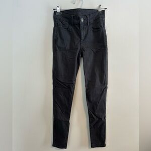 American Eagle Outfitters 0 Black Skinny Jeans jeggings